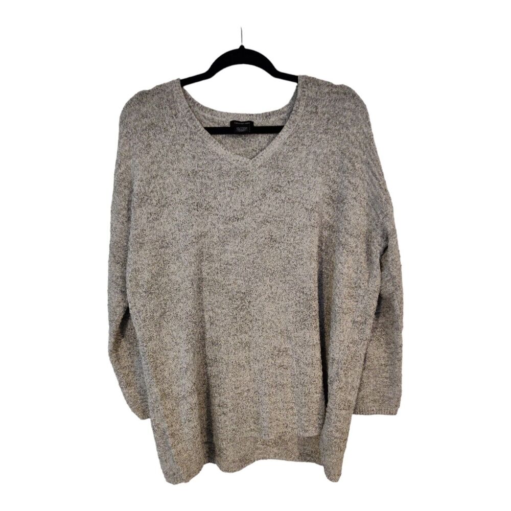 Calvin Klein Jeans oversized Grey knit Sweater pullover Women's Size XXL